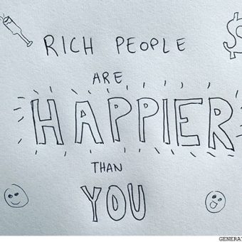 rich people are happier than you